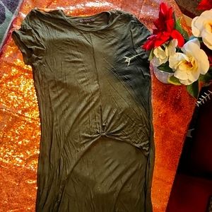 Green Asymmetrical Top